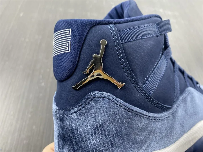 Cheap Air Jordan 11 Velvet WMNS Midnight Navy AR0715-441 0114